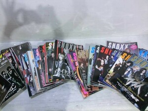 T【L4-02】【100サイズ】未検品/SHOXX ショックス 2006～2013年頃 まとめてセット/ヴィジュアル系雑誌/※傷・汚れ有