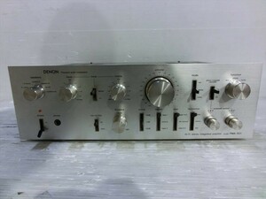 T[L4-05][140 size ]DENON Denon /PMA-501 pre-main amplifier / electrification possible / junk treatment /* scratch * dirt have 