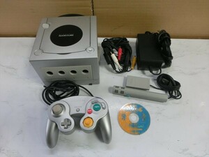 T[3.-76][100 size ] Nintendo Game Cube body set / soft attaching / electrification possible / junk treatment /* scratch * dirt have 