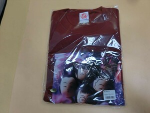 T[ka5-94][ free shipping ] unopened / new school. Leader zma human photo TEE L size /ma human jacket use goods 