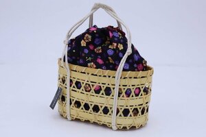 はしもと屋★大量入荷!!★浴衣の必須アイテム【かご巾着・単品】浴衣 夏祭り 巾着 新品 z0262pz