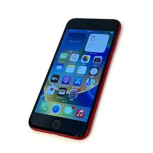 【中古】SIMフリー デモ機 第2世代 iPhone SE 64GB レッド 3G358J/A MX9U2J/Aと同等 SE2