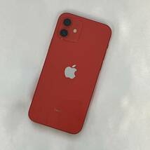 【中古 超美品】SIMフリー iPhone12 128GB レッド MGHW3J/A バッテリー最大容量80% 利用制限〇 docomo版_画像2