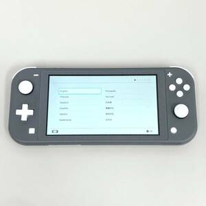 【中古美品】Nintendo Switch Lite 本体 グレー HDH-S-GAZAA