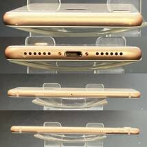 【中古 ジャンク】SIMフリー iPhone 8 64GB ゴールド 利用制限〇 NQ7A2J/A au版_画像3