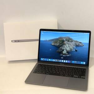 【中古超美品】Apple MacBook Air 13インチ 512GB スペースグレイ Early 2020 ≪CTO, カスタマイズモデル, 8GB→16GB, 元MVH22J/A≫