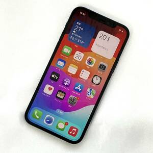 【中古 美品】SIMフリー iPhone12 128GB ブラック MGHU3J/A バッテリー最大容量83% 利用制限〇 au版