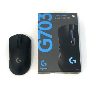 【中古美品】Logicool G703 LIGHTSPEED Wireless Gaming Mouse ブラック