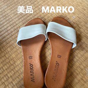 MARKO サンダル　値下げ　ペタンコサンダル