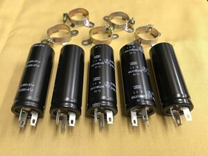  Nippon Chemi-Con made ④ 350V 47μF+47μF 5ps.@ unused long-term keeping goods block electrolytic capacitor 