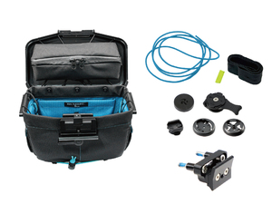 [rek mount plus ] ride on bag ( black / turquoise )+ stem bolt exclusive use base mount [R+Bag-BKTQ-BOLT] enhancing possibility bag 