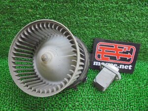 9EH1570FE3 ) 日産 セレナ ハイウェイスター FC26 純正ヒーターブロアモーター+ヒーターレジスターセット