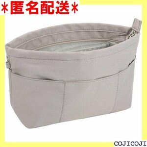 《送料無料》 SHINGONE バッグインバッグ 大きめ a4 a5 gani r bag in bag 4色 グレー XL 23