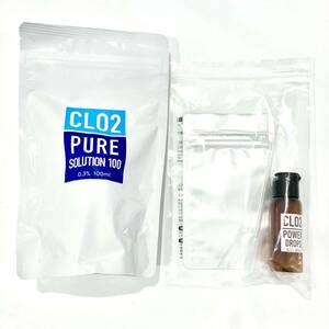 【おまけ4点付き♪純粋二酸化塩素水】ルミカ CLO2ピュア・ソリューション100/マウスウォッシュ 除菌 消臭 スプレー 飲む シェディング対策