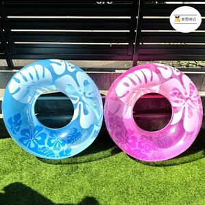 [ new goods unused ] INTEX swim ring float . blue 