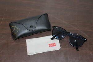 *RayBan солнцезащитные очки голубой линзы RB4259-F 601/80 53*20 б/у прекрасный товар включение в покупку не возможно 1 иен старт *