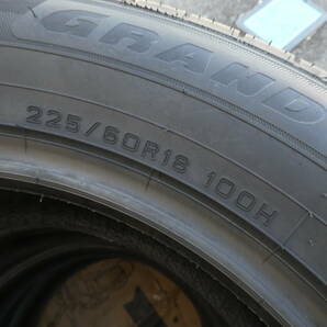 ☆ 未使用 225/60R18 100H ダンロップ グランドトレック PT5 24年製 4本セット 1円スタート ☆の画像7