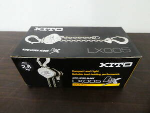 * ① lever block KITOkito-500kg LX005 1 jpy start *