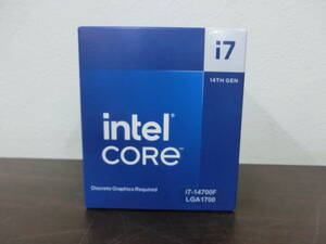 * unopened intel core i7 14th GEN i7-14700F LGA1700 including in a package un- possible 1 jpy start *