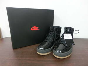 * Nike воздушный Jordan 1ebe rate высокий SE 26.5cm черный не использовался хранение товар 1 иен старт *