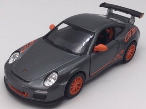 1台売り　メタリックグレー　1/36 ポルシェ 911 GT3 RS 車 ミニカー キンスマート プルバック プレゼント 車 ダイキャスト Porsche