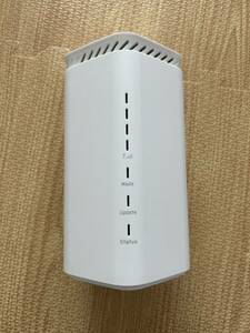 利用制限〇 NEC Speed Wi-Fi HOME 5G L12 NAR02 ホワイト [ホームルーター]