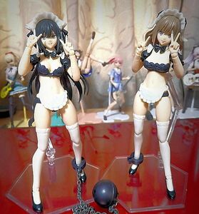 マックスファクトリー ギルティプリンセス 下着素体娘 ラン＆ジェリー メイドVer. 組立完成品 同梱は不可です