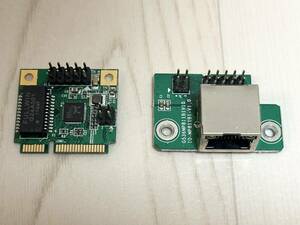 Mini PCI-E Gigabit ギガビット LAN IO-MP811B1