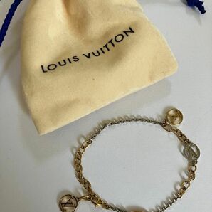 LOUIS VUITTON ルイヴィトン ブレスレット ブラスレ ロゴマニア