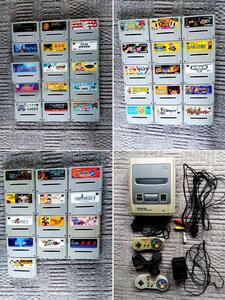  Super Famicom body + cassette set 