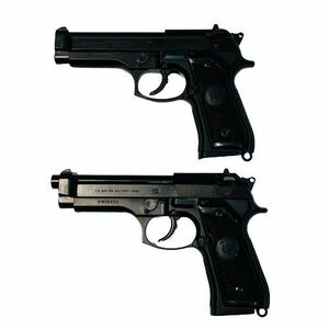 【MARUI/マルイ】ハンドガン U.S. 9mm M9 MILITARY 97821 エアガン モデルガン 2丁セット★46499