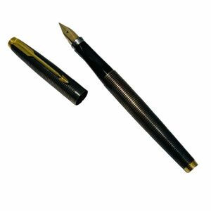 【PARKER/パーカー】万年筆 STERLING/スターリングシルバー USA ペン先14K★45730