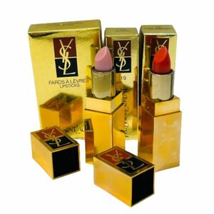 [YvesSaintLaurent/YSL/ Yves Saint-Laurent ] unused goods lip / lipstick 19/75 4g×2*46199