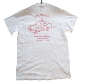 美品!!コーヒーシュプリーム COFFEESUPREME*限定コラボ NAIJEL GRAPH CS TAXIグラフィックプリントTシャツ M 白 ホワイト