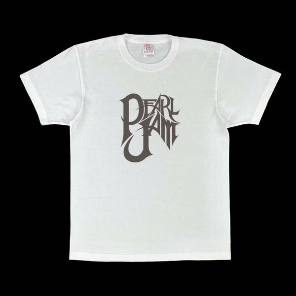 未使用 新品 Pearl Jam パールジャム 90年代 オルタナティブ シアトル グランジ トライバル風 バンド ロゴ ユニセックス Tシャツ S M L XL