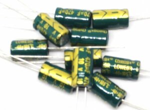470uf 470μF 10V 105*C 6×11 electrolytic capacitor 10 piece collection 1 set 