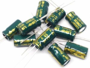 47uf 47μF 50V 105*C 6×11 electrolytic capacitor 10 piece collection 1 set 