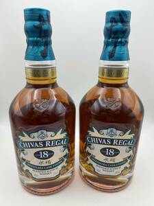 【未開栓】CHIVAS REGAL シーバスリーガル 18年 ミズナラ ウイスキー 700ml 43% A-0519