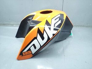 β240425-2 KTM 125 デューク DUKE VBKJGA4LXCC 純正 タンクカウル タンクカバー ダミータンク 破損無し！