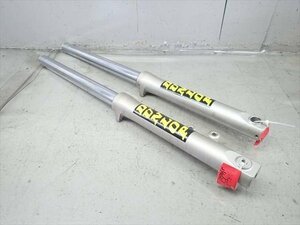 β240508-4 スズキ バンディット250 GJ74A (H4年式) 絶版！ 純正 フロントフォーク サスペンション 左右 オイル漏れ有り！曲り無し！