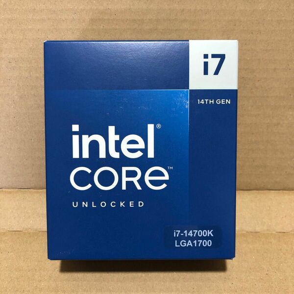 新品未開封 intel core i7 14700K BOX