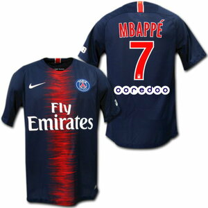 新品/未使用★NIKE ナイキ PSG パリサンジェルマン ホーム ユニフォーム ＃7 MBAPPE ムバッペ （エムバペ） S 