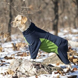 犬 服 ペット 綿服 コート 秋冬 フリース ジャケット 暖かい 寒さ対策 背中開き 小中大型犬 散歩 ジッパー付き 着脱簡単 グリーン XS