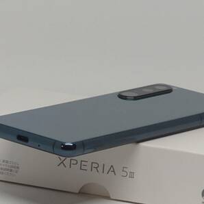 Xperia 5 III XQ-BQ42 グリーン メモリー8GB ストレージ256GB SIMフリー デュアルSIM ソニーストア購入品 の画像5