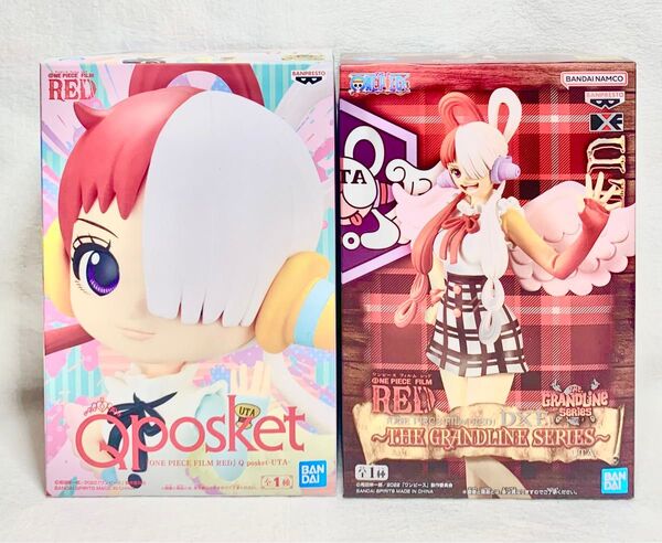 【新品未開封】ワンピース ウタ Qposketフィギュア 2点セット