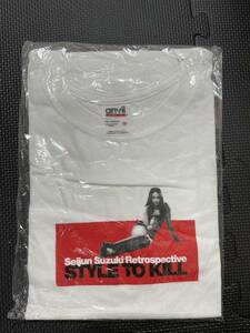 【新品未開封】 Tシャツ 鈴木清順 映画 Retrospective STYLE TOKA Mサイズ 