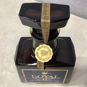 14505 1円〜 訳あり未開栓品 SUNTORY サントリー ROYAL ローヤル プレミアム 12年 ウイスキー 720ml 43% 液漏れの可能性有の画像2