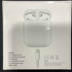 14538 1円〜 新品未開封 Apple 純正 AirPods with Charging Case 第2世代 MV7N2J/A 未使の画像3