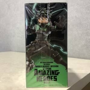 1円〜 未開封保管品 フィギュアバンプレスト緑谷出久 僕のヒーローアカデミアTHE MOVIE WORLD HEROES' MISSION THE AMAZING HEROESの画像4