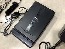 1円〜 通電のみ確認済 AIWA DSL remote HS-RL30 アイワ ポータブル ステレオカセットプレーヤー 他詳細未確認 ジャンク品扱_画像3